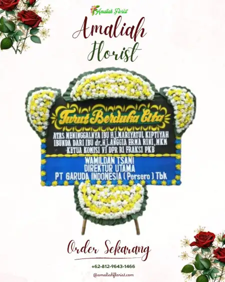 Papan Bunga Duka Blado